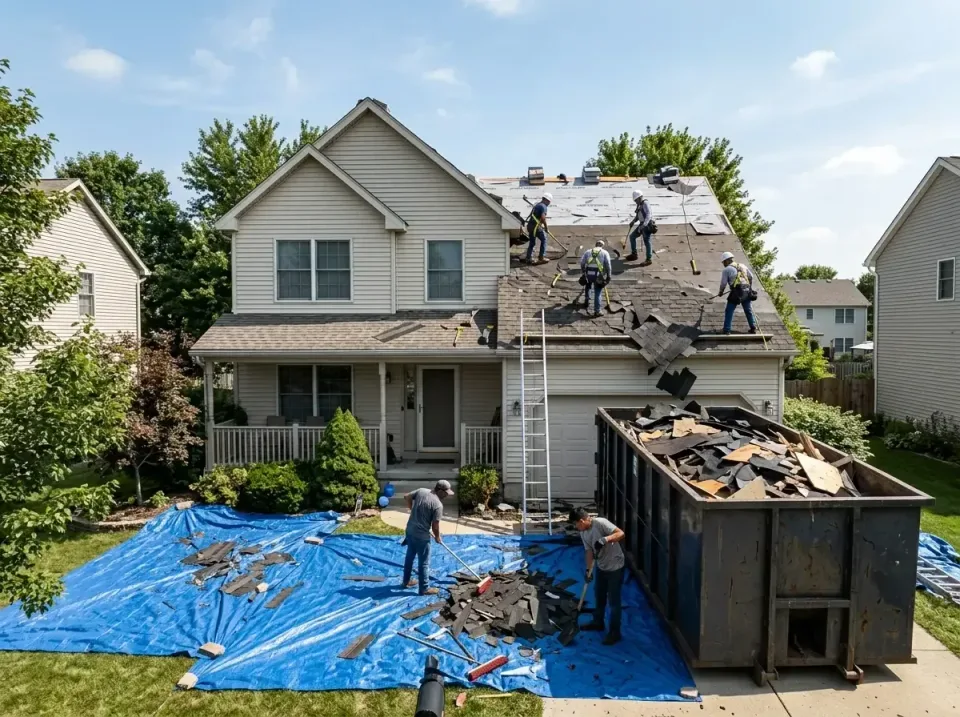 roof-replacement-debris-remova-004 — frequently asked questions, Cheapest Dumpster Rentals in Simi Valley, CA